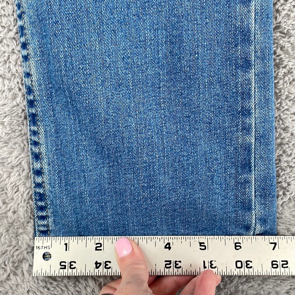 Hollister Jeans Mens 29x30 Slim Straight Epic Flex Zip Fly Medium Wash Denim - Picture 13 of 16